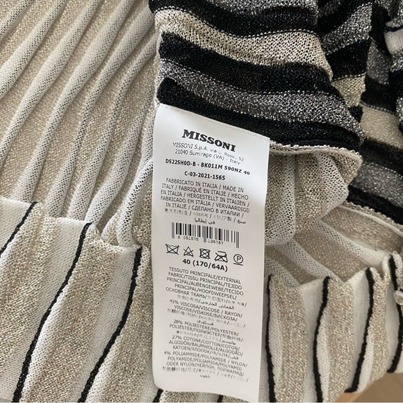 MISSONI Long Lightweight Knit Skirt - Picture 6 of 7